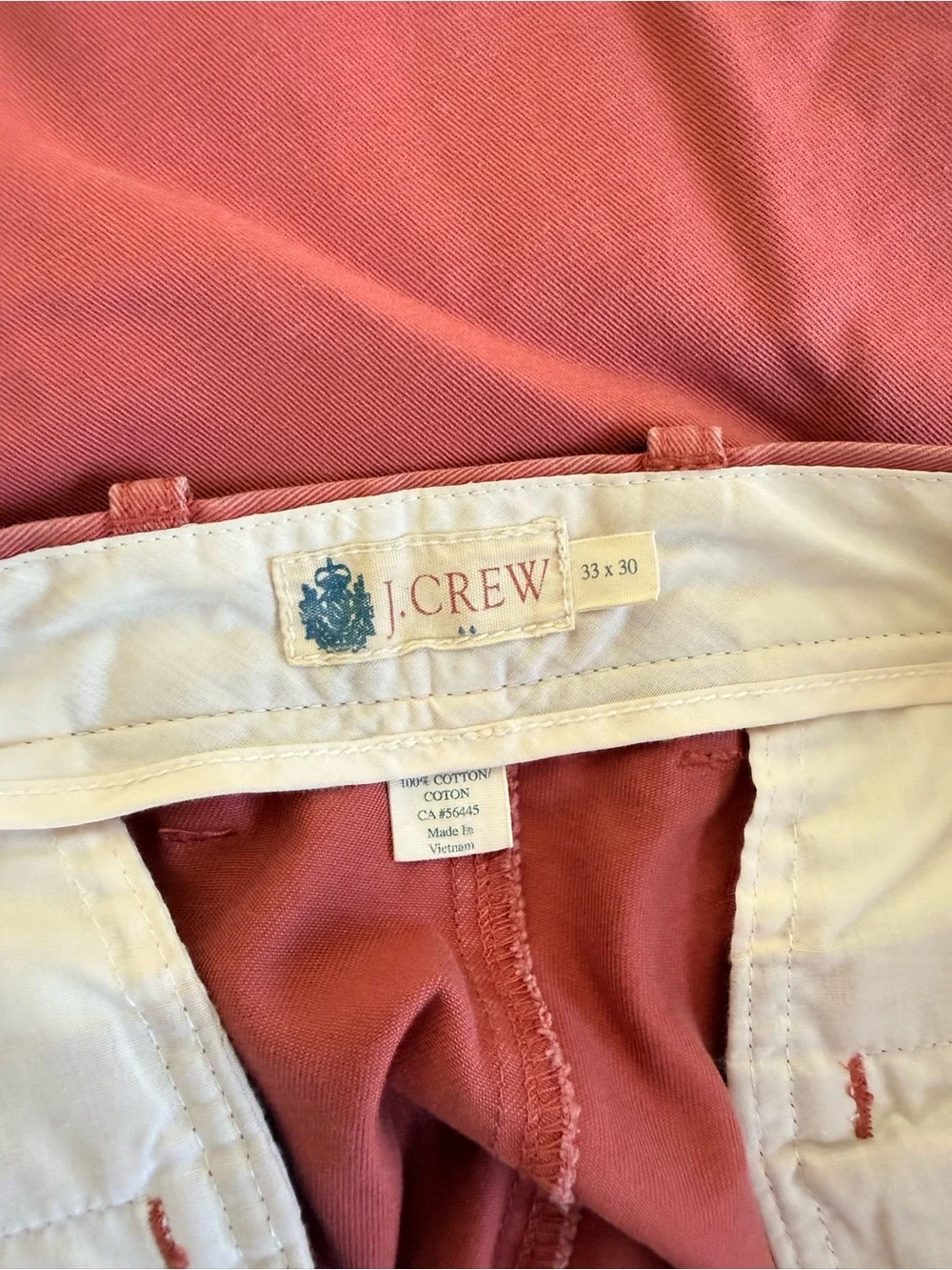 Nantucket Red Casual Straight-Leg Pants